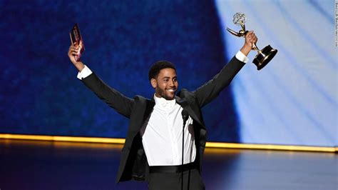 Jharrel Jerome pays tribute to exonerated Central Park Five in Emmy ...