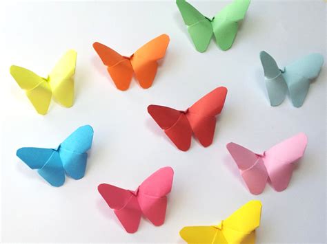 Mariposas De Papel Para Decorar Super Fáciles Manualidades