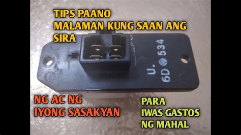 Tips Paano Mag Check Ng Aircon Ng Sasakyan Kung Saan Ang Sira Para Di