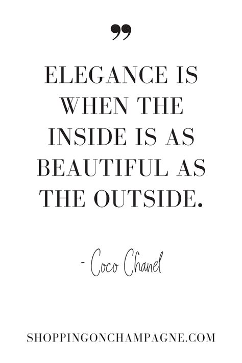 Chia S V Elegance Coco Chanel Quotes Hay Nh T Gi Y Nam P