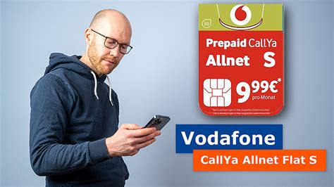 Vodafone CallYa Allnet Flat S 10 GB 5G Telefon Flat für 9 99