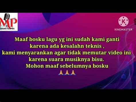 Begitu Indah Pance F Pondang Karaoke Nada Wanita YouTube