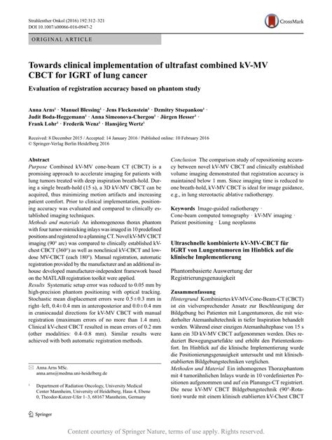 Towards Clinical Implementation Of Ultrafast Combined Kv Mv Cbct For