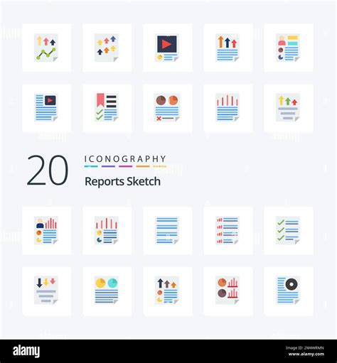 Informes Croquis Color Plano Icon Pack Como Documento Marcas De