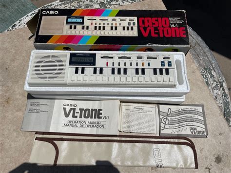 Vintage Casio Vl Tone Vl Tone Vl 1 Electronic Keyboard Synthesizer Works W Boxのebay公認海外通販｜セカイモン