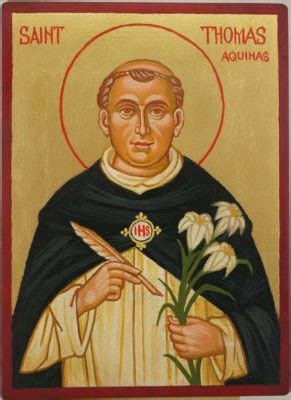 Saint Thomas Aquinas Orthodox Icon - BlessedMart