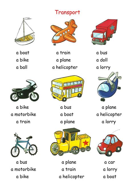 Grade Worksheet For Transport