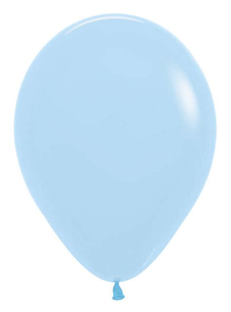 Balony Sempertex Pastel Szt Blue Niebieski Blue Imprezy