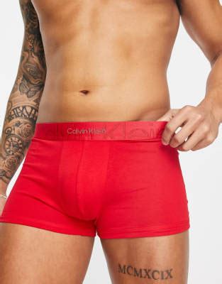 Calvin Klein Rote Unterhose Asos