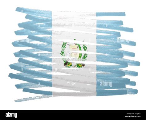 Flag Illustration Guatemala Stock Photo Alamy