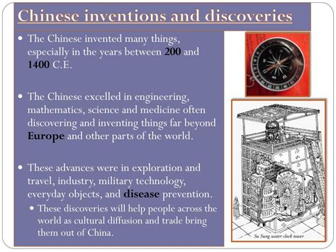 PPT Chinese Inventions And Discoveries PowerPoint Presentation Free