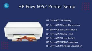 HP Envy 6052 Printer Setup | Envy 6052 Driver Download ... | Doovi