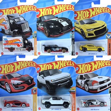 Hot Wheels coche de fundición a presión para niños juguete Original de