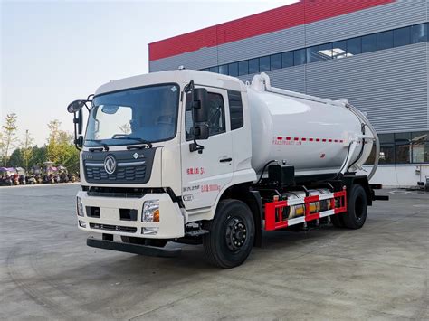 Dongfeng New Model 12cubic Meter Vacuum Sewer Suction Truck 12ton