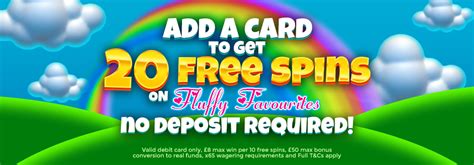 Free Spins Register Card