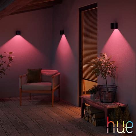 Philips Hue White And Color Ambiance Resonate Rgbw Led Wall Light 1 Head 46677700 Reuter