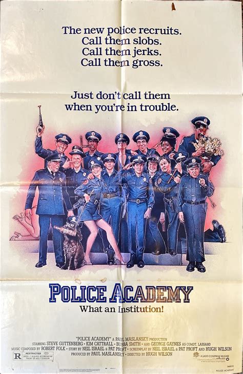 77 POLICE ACADEMY 1 Sheet Movie Poster 1984 - Etsy