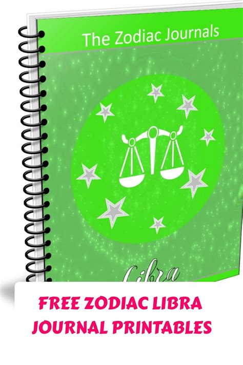 Free Zodiac Libra Journal Printables Ashley Yeo