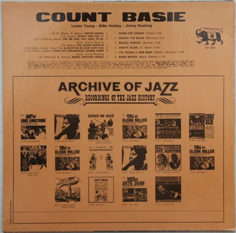 Count Basie At Savoy Ballroom Lp Comp Akerrecords Nl