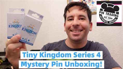 Unboxing Tiny Kingdom Series 4 Mystery Pins Walt Disney World Youtube