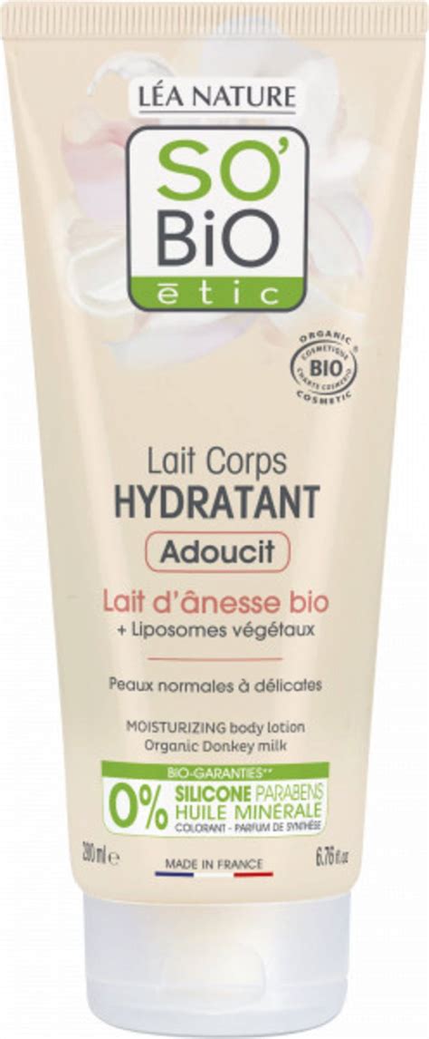 L A Nature So Bio Tic Hydratisierende K Rpermilch Bio Eselsmilch