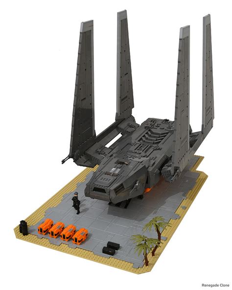 Stunning Rogue One Zeta Class Cargo Shuttle The Brothers Brick The Brothers Brick