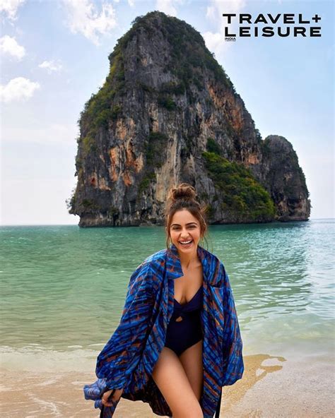 Rakul Preet Singh Bikini Photoshot For Travel Leisure Glam Actress