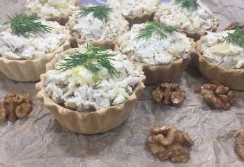 Тарталетки с курицей и ананасами — пошаговый рецепт с фото