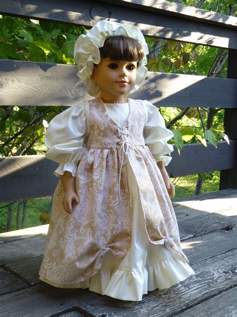 23 Inch Ariel My Twinn Doll In Cream Caramel 17th Century Outfit