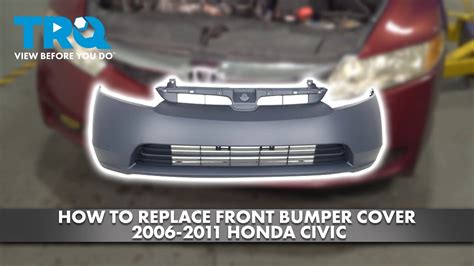 Cost To Replace Front Bumper Honda Civic Civic Honda Bumper