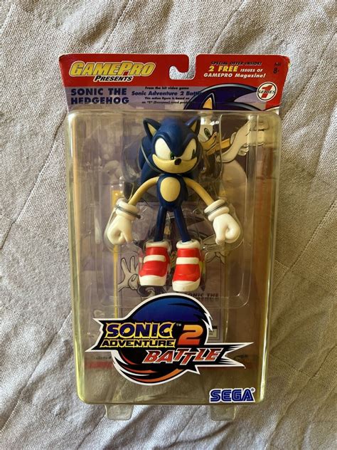 Joyride Gamepro Sonic Adventure 2 Battle Sonic The Hedgehog Figure RARE