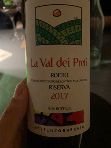 Matteo Correggia La Val Dei Preti Riserva Vivino Us