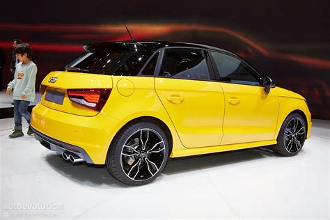 Audi S1 Wears Vegas Yellow For Swiss Debut Live Photos Autoevolution