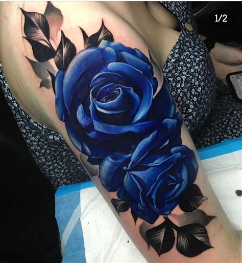 Blue rose tattoos meanings tattoo designs placement – Artofit