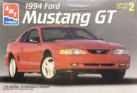 Amazon.com: AMT 1994 Ford Mustang GT Plastic Model Car : Arts, Crafts ...