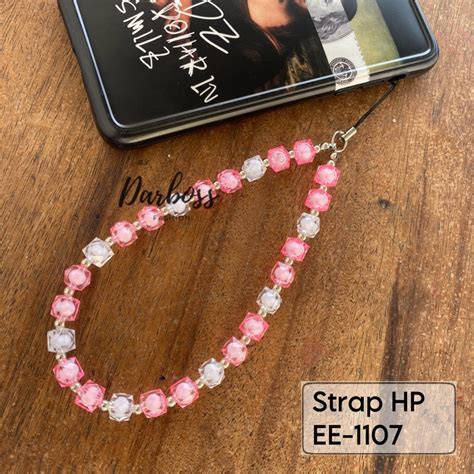 Jual Gantungan Hp Bracelet Gelang Lanyard Hp Estetik Phone