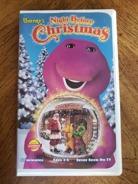 Barney S Night Before Christmas Pal Vhs Video Tape T The Best Porn