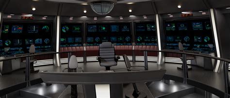 Enterprise A bridge from Star Trek VI: The Undiscovered Country ...