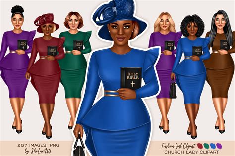 Bible Woman Clipart