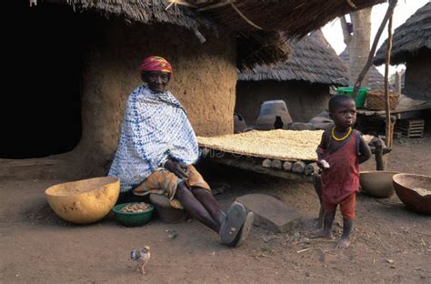 Arabic Woman Baking Bread In The Bedouin Village Editorial Stock Photo