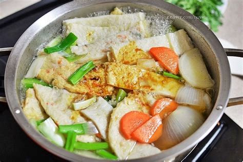 뜨끈한 국물요리 어묵우동 만들기