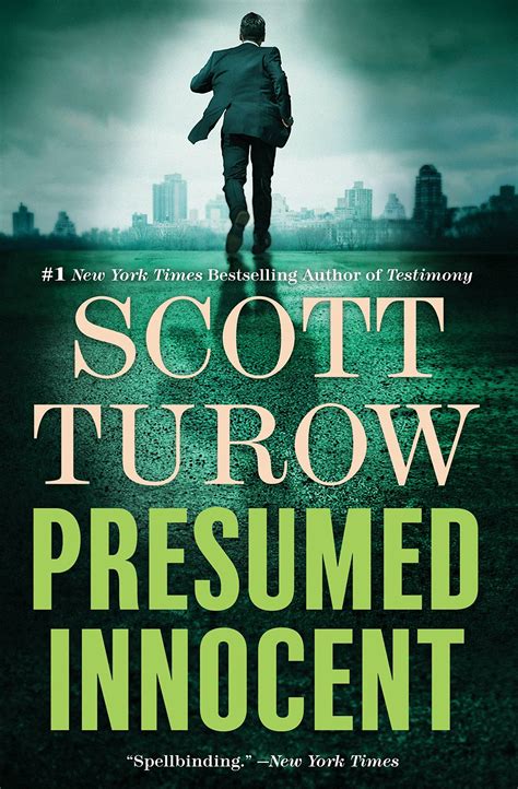 Presumed Innocent By Scott Turow Goodreads