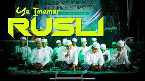 YA IMAMAR RUSLI Hisye Nada NURUSSHOBAH JEPARA YouTube