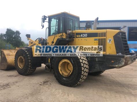 Komatsu WA430 For Sale Used Loading Shovels At Ridgway