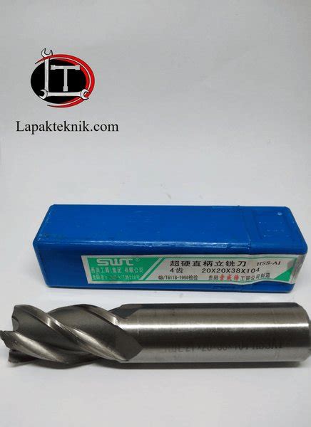 Jual Endmill 20mm Mata Bor Hss 4flute Di Lapak Lapakteknik Dot Com