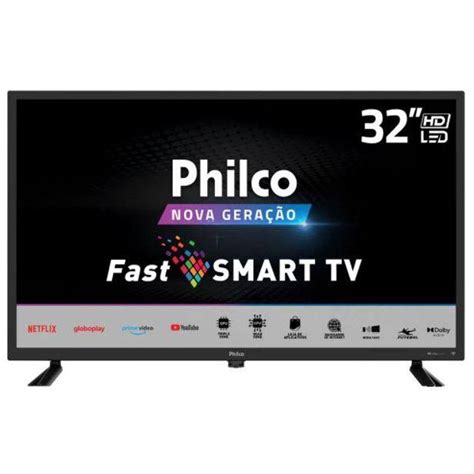 Tv Philco Polegadas Led Hd Ptv C D Preta Casas Bahia