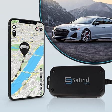 Salind Gps Tracker With Magnet Suitable For Cars Machinery Boats