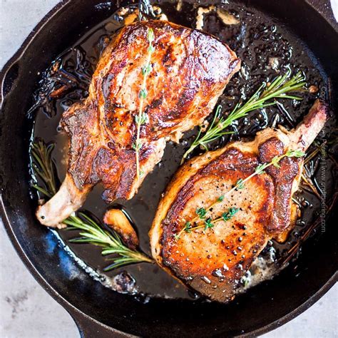 Cast Iron Skillet Pork Chops Easiest Recipe Ever