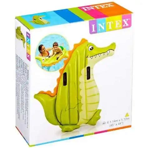 Flotador Inflable de Cocodrilo Intex México