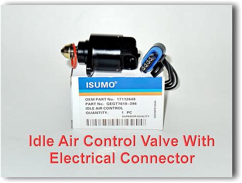 Amazon 17112648 IDLE AIR CONTROL VALVE WITH ELECTRICAL CONNECTOR